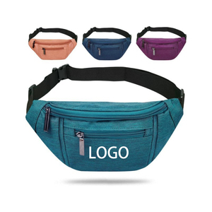 Riñonera Deportiva Impermeable con Cierre y Logotipo Personalizado, Riñonera Unisex de Poliéster para Correr y Viajar al Aire Libre - Product Image 6