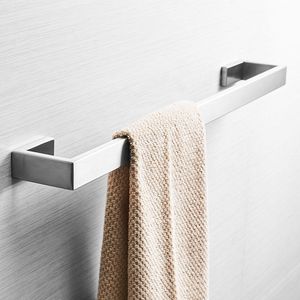 24-Inch Modern Matte Black Single Bar <b>Bathroom</b> <b>Towel</b> Rack Heavy Duty Wall Mounted <b>Hand</b> <b>Towel</b> Holder Organizer Home <b>Towel</b> - Product Image 4