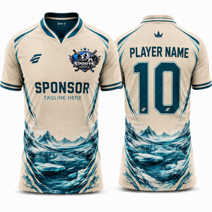Wholesale Trendy New Football Jersey Lightweight Performance Polyester Breathable Soccer Team Shirt with Full Sublimation - Product Image 1