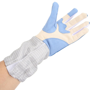 Guantes de Esgrima Protectores, Transpirables, Absorbentes de Sudor, Duraderos, Cómodos, Ligeros, para Entrenamiento Deportivo - Product Image 3