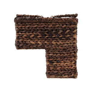 Rustic Eco-friendly Water Hyacinth <b>Stair</b> <b>Basket</b> with Handles Woven Lightweight Storage <b>Basket</b> Wholesale from Vietnam - Product Image 4