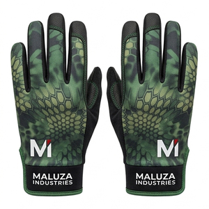 MALUZA INDUSTRIES Wholesale Custom Anti-Impact Mechanics Work <b>Gloves</b> Breathable Mesh Back Reinforced Cuff General Purpose - Product Image 1