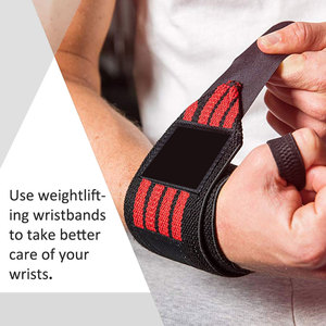 Best Selling Power Lifting Wrist Wraps Soft Breathable Heavy Duty Fitness Workout Support for Men Women - Product Image 3