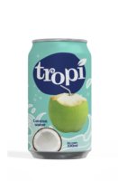 100% boisson à l'eau de coco fraîche 330ml en aluminium peut produire OEM un fabricant leader du Vietnam-Échantillons gratuits