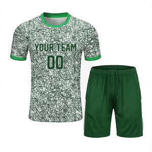 Tenue de tennis unisexe personnalisée grande taille imprimée pour l'été avec logo personnalisé pour adultes 100% polyester - Product Image 1