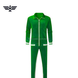 Ensemble de vêtements de sport pour homme personnalisé de qualité supérieure, veste zippée intégrale et jogging coupe classique, décontracté, respirant, polaire, hiver - Product Image 2