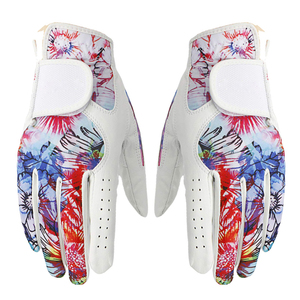 High Quality Golf <b>Glove</b> Unisex Left And Right Hand Soft Leather Sheepskin Breathable Full Finger Golf <b>Gloves</b> - Product Image 6