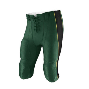 Comfortable 100% Polyester American Football Uniform Yellow Green Sublimated With Pant <b>Set</b> <b>Cheap</b> Price Quick Dry Breathable - Product Image 4