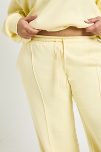 <b>Women</b>’s Butter Wide Leg Sweatpants High Waist Casual Loose Fit <b>Lounge</b> Trousers Straight Leg Jogger <b>Pants</b> Wholesale Clothing Wear - Product Image 4