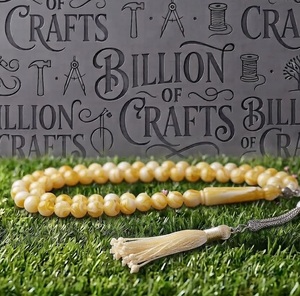 Traditional <b>Resin</b> Misbaha 33 Beads Islamic Tasbih Muslim Prayer Beads Dhikr Zikr Rosary Wholesale Gift - Product Image 3
