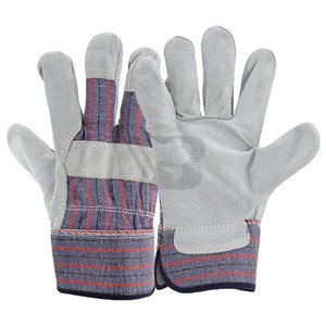 Direct Factory Supplier Wholesale Price Cowhide Leather Men Work Safety <b>Gloves</b> Industrial Construction Safety Driver <b>Gloves</b> - Product Image 3