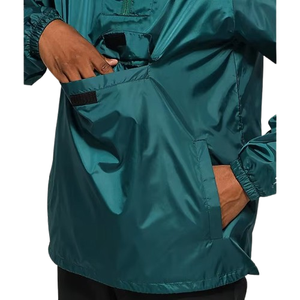 Chaqueta Cortavientos con Capucha Estilo Skate, con Logotipos de Club Personalizados, Impermeable, Transpirable y de Secado Rápido para Hombre - Product Image 4