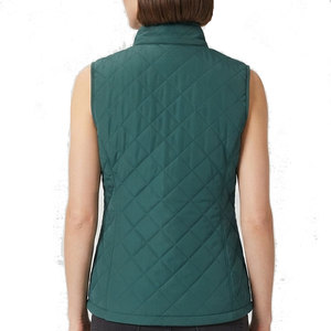 Ladies Winter Puffer Vest Lightweight Insulated Sleeveless <b>Bodywarmer</b> Quilted Outerwear Vest Ideal For Hiking Casual Formal Wear - Product Image 1