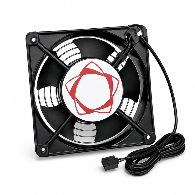 Server Rack Cabinet Cooling Fan AC Axial Exhaust Ventilation Fan Unit for Data Center Network Equipment OEM Manufacturer