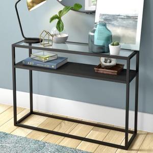 Modern Iron Hallway <b>Console</b> <b>Table</b> With Stable <b>Metal</b> <b>Legs</b> For Home Entrance And Living Room Decoration - Product Image 5