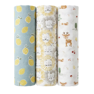 Organic Cotton Muslin Swaddle Blanket Trusted Supplier Soft Breathable Newborn Baby <b>Wrap</b> Hooded Bath <b>Towel</b> Wholesale OEM - Product Image 4