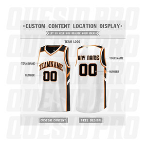 Maillot de basket-ball à manches courtes pour hommes fabriqué au Pakistan, vêtements de sport, maillot imprimé par sublimation personnalisé, vêtements d'équipe, broderie OEM - Product Image 3