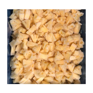 Morceaux d'ananas surgelés de qualité supérieure, ingrédient de fruits tropicaux pour la crème glacée, les boissons, la pâtisserie, exportation en gros - Product Image 1