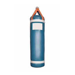 Leather Heavy Punching Bags Durable Cotton Filled <b>Boxing</b> Training Zipper Closure Eco-Friendly Adjustable for Adult Use - Product Image 5