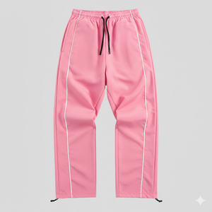 Pantalon de survêtement athlétique mi-lourd en polyester/coton pour homme, coupe-vent, décontracté, ample, avec cordon de serrage, pour B2B - Product Image 6