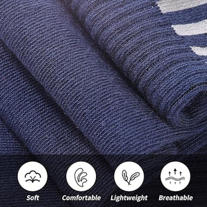Calcetines Deportivos Personalizados de Alta Calidad para Ciclismo, Tejidos, 5 Dedos, Delgados, Antibacterianos, de Poliéster/Algodón, con Logotipo - Product Image 5