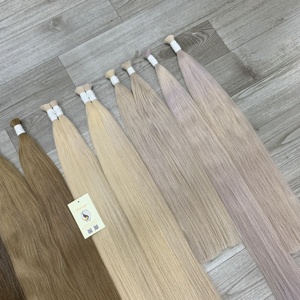 ผมแท้แบบรัสเซียผมตรงแบบคู่ผมคนผมสีดำแพลตตินัม - Product Image 5