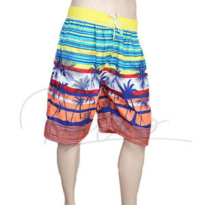 Shorts de bain extensibles pour hommes, sublimation, vente en gros, pour la plage et le surf - Product Image 1