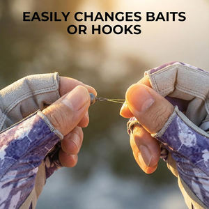 Gants de pêche professionnels unisexes en polyester imperméable à libération rapide pour la pêche au poisson et à la glace, tailles et couleurs personnalisables, modèle 2026, les plus vendus - Product Image 5