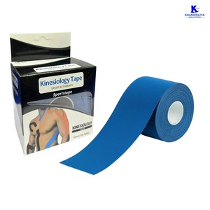 Bande de kinésiologie K-Star 5 cm x 5 m, noire, élastique, pour le soutien musculaire, soulagement de la douleur et récupération des blessures sportives - Product Image 2