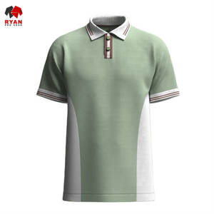 Camisetas Polo Personalizadas Antiarrugas con Impresión Digital para Hombre, con Logotipo Personalizado, Manga Corta, Tejido de Punto, Diseño ODM OEM - Product Image 1