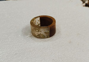 Anneaux de serviette décoratifs en résine de qualité supérieure pour dîners formels, accessoires de table de luxe pour les acheteurs en gros - Product Image 2