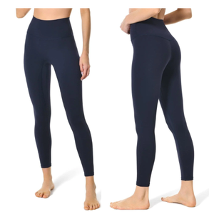 Leggings ECHO EDGE APPAREL para Mujer, Cintura Alta, Transpirables, de Spandex/Nailon, Ecológicos, de Secado Rápido, Cintura Elástica, Color Sólido Personalizado - Product Image 6