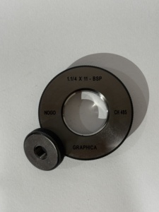 Professional BSP <b>Thread</b> Ring Gauges Plug Gauges for External <b>Thread</b> Measurement Precision Go No Go <b>Tool</b> for Quality Control - Product Image 2