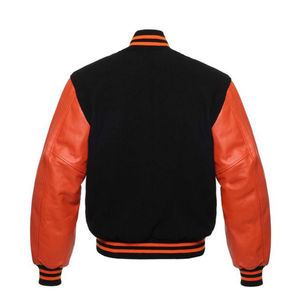 New Wholesale Fashionable Custom logo Embroidery Varisty Jacket for Men and High Quality Jacket - Product Image 2