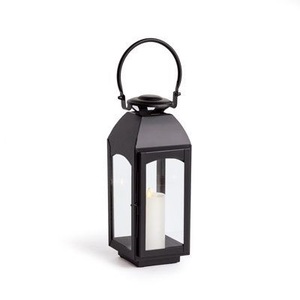 Wholesale Bulk Selling Portable Eco-Friendly <b>Black</b> Color Metal Candle <b>Lantern</b> With Matt <b>Black</b> Finish <b>Lantern</b> for Christmas - Product Image 4