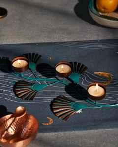 Porte-bougie en métal - Durable et écologique, décoration de Noël pour la maison, résistant à la chaleur, qualité supérieure - Product Image 5