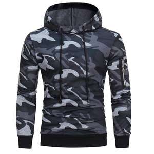 Sudadera con Capucha de Camuflaje Personalizada de Moda para Hombre, Diseño OEM, Estilo Casual Urbano - Product Image 5