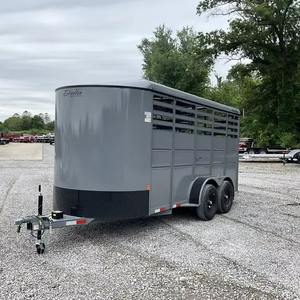 Nouvelle Fourniture d'Usine Remorque de Bétail SHADOW TRAILER 2026 de Haute Qualité 69210D 8 Enclos BP Charge Utile 1274kg Taille Personnalisée PH - Product Image 6