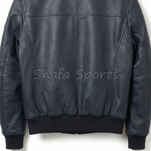 2026 Men's Comfortable Warm Leather Jacket High Quality Customized Winter Coat In Wholesale High Quality Low Price - Product Image 5
