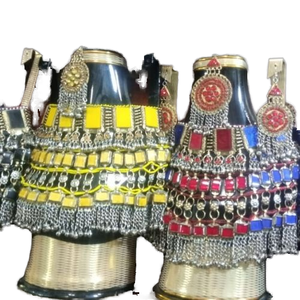 Parures de bijoux de fiançailles et de mariage turquoise tendance, faible MOQ, 100% alliage plaqué argent de haute qualité, colliers et boucles d'oreilles - Product Image 1