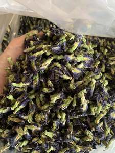 Fleur de pois papillon de couleur bleu naturel et violet, ingrédient alimentaire végétal sensible au pH et changeant de couleur - Product Image 4