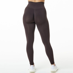Leggings Deportivos de Cintura Alta, Elásticos, Sin Costuras, para Yoga, Gimnasio y Running, Personalizables con Logotipo OEM, para Mujeres y Niñas - Product Image 2