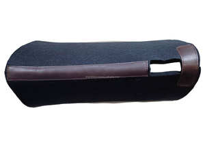 แผ่นสักหลาดขนสัตว์สีดำม้าขี่ม้าตะวันตกแผ่นอานหนังแท้ทาน้ำมันอินเดียสีน้ำตาลเข้มราคาขายส่งที่ดีที่สุด - Product Image 3