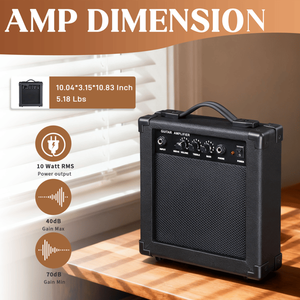 Guitare acoustique KMA201 41 pouces avec table en noyer et bordure mate, incluant amplificateur 15W, accordeur, sac, cordes et autres accessoires - Product Image 4