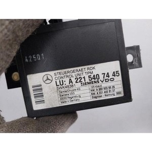 ECU และโมดูลคอมพิวเตอร์มือสองสำหรับรถยนต์ S-class รุ่น A2215407445 - Product Image 4