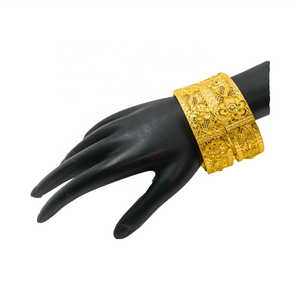 5 grammes plaqué or 24K beaux bracelets ensemble boucle d'oreille bague femmes concepteur mariage Petite Arabes à la mode nouveau - Product Image 1