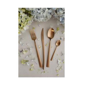 Ensemble de couverts au design moderne, texture et finition raffinées, utilisé pour les mariages, les hôtels, les restaurants, les fêtes à domicile. - Product Image 3