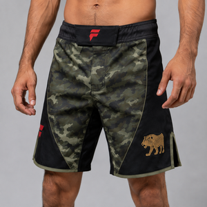 Shorts MMA professionnels alliant coupe athlétique, tissu respirant et liberté de mouvement pour l'entraînement et la compétition - Product Image 5
