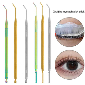 Séparateur de cils en acier inoxydable Premium KAAMIR INSTRUMENTS avec poignée antidérapante, pour usage en salon, lifting des sourcils, végétalien, durable, personnalisable - Product Image 4