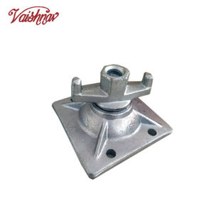 Plaque d'écrou à ailettes de 16mm en acier de fer de style industriel avec barre filetée d'écrou à ailettes pour coffrage de construction - Product Image 4